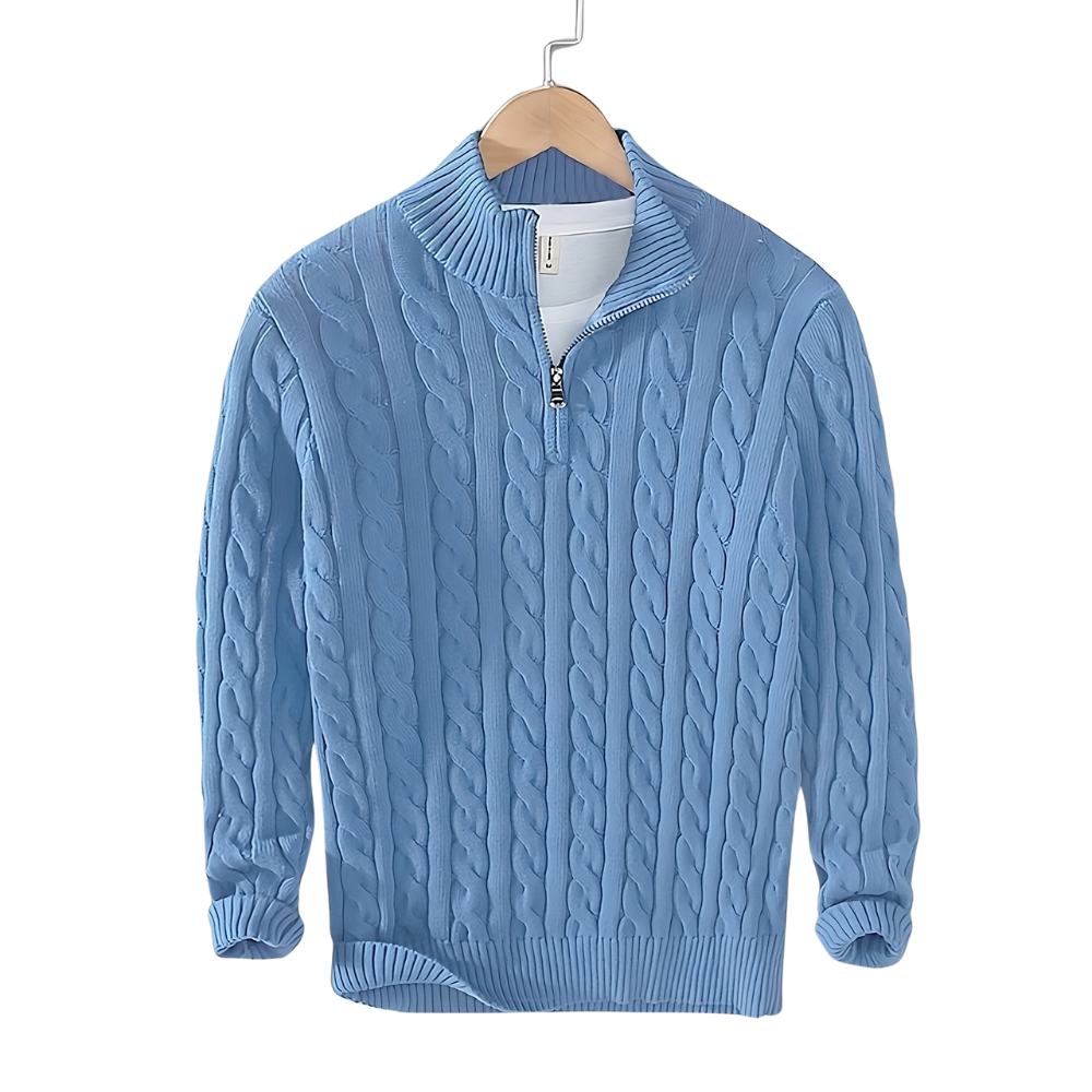 Anthony - Kötött mintás pulóver