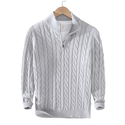 Anthony - Kötött mintás pulóver