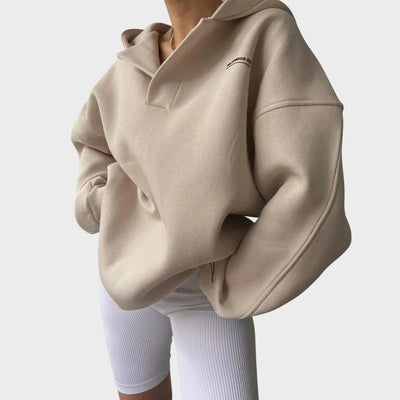 Mirtill -Elegáns kapucnis pulóver